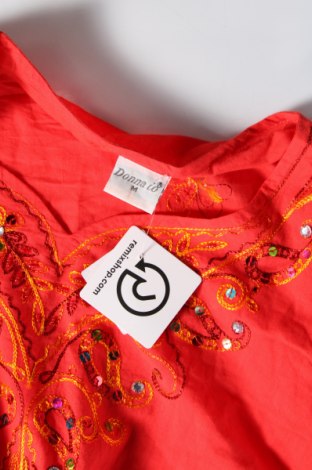Γυναικεία μπλούζα Donna, Μέγεθος M, Χρώμα Κόκκινο, Τιμή 10,52 €