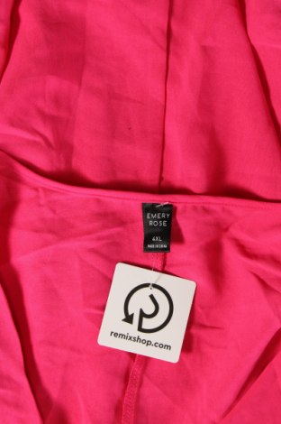 Γυναικεία μπλούζα Emery rose, Μέγεθος 4XL, Χρώμα Ρόζ , Τιμή 11,75 €