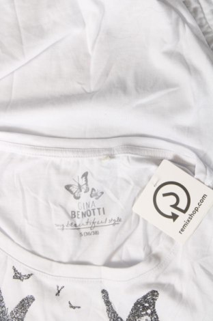 Damen Shirt Gina Benotti, Größe S, Farbe Weiß, Preis 13,22 €