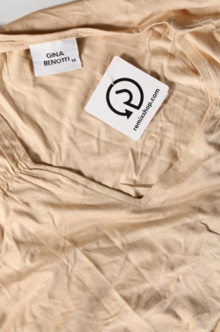 Damen Shirt Gina Benotti, Größe M, Farbe Beige, Preis € 3,17