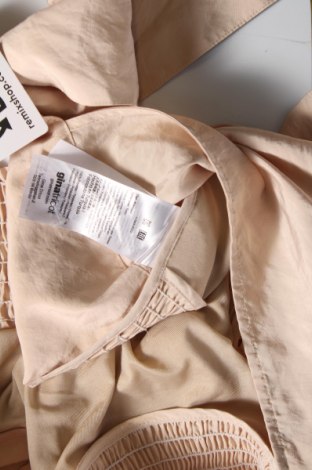 Γυναικεία μπλούζα Gina Tricot, Μέγεθος XXS, Χρώμα  Μπέζ, Τιμή 6,19 €