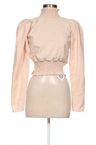 Γυναικεία μπλούζα Gina Tricot, Μέγεθος XXS, Χρώμα  Μπέζ, Τιμή 6,80 €