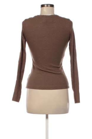 Дамска блуза H&M, Размер S, Цвят Кафяв, Цена 7,60 лв.