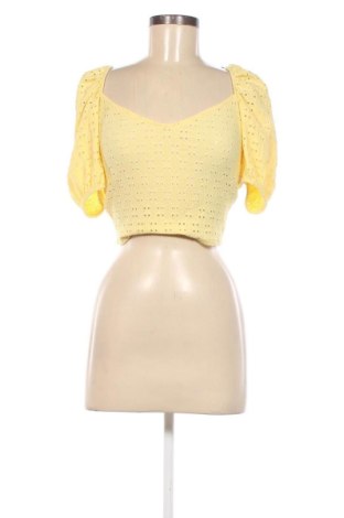 Дамска блуза H&M, Размер M, Цвят Жълт, Цена 18,82 лв.