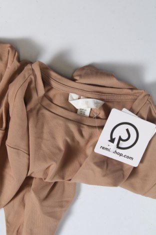 Γυναικεία μπλούζα H&M, Μέγεθος XS, Χρώμα  Μπέζ, Τιμή 4,52 €