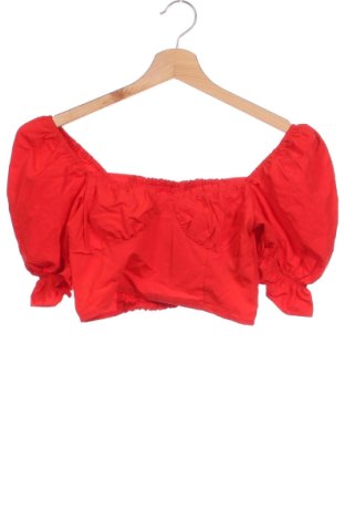Γυναικεία μπλούζα H&M Divided, Μέγεθος XS, Χρώμα Κόκκινο, Τιμή 8,63 €