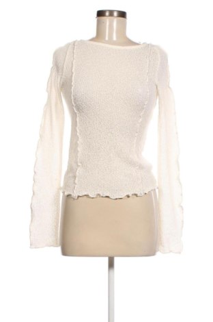 Дамска блуза H&M Divided, Размер S, Цвят Екрю, Цена 7,60 лв.