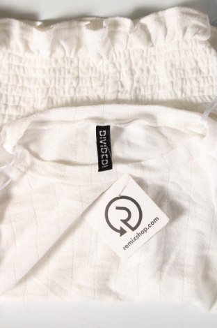 Damen Shirt H&M Divided, Größe S, Farbe Weiß, Preis € 6,08