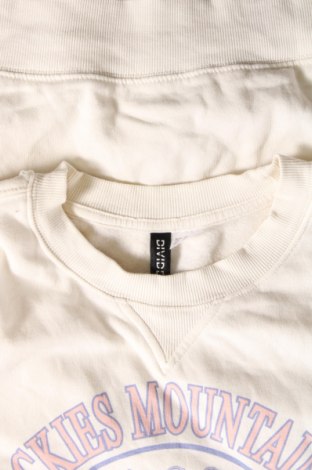Дамска блуза H&M Divided, Размер XS, Цвят Екрю, Цена 9,50 лв.