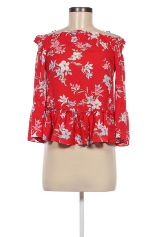 Γυναικεία μπλούζα H&M Divided, Μέγεθος XS, Χρώμα Κόκκινο, Τιμή 6,46 €
