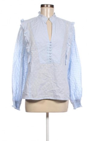 Damen Shirt H&M L.O.G.G., Größe M, Farbe Blau, Preis 6,61 €