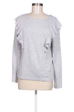 Damen Shirt H&M L.O.G.G., Größe M, Farbe Grau, Preis 5,00 €