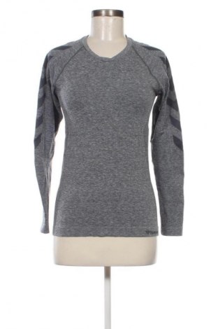 Γυναικεία μπλούζα Hummel, Μέγεθος L, Χρώμα Γκρί, Τιμή 6,96 €