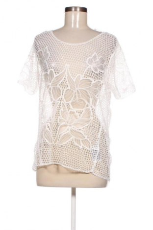 Damen Shirt Janina, Größe M, Farbe Weiß, Preis 5,29 €