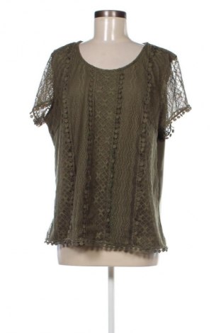Γυναικεία μπλούζα Janina, Μέγεθος XL, Χρώμα Πράσινο, Τιμή 9,72 €