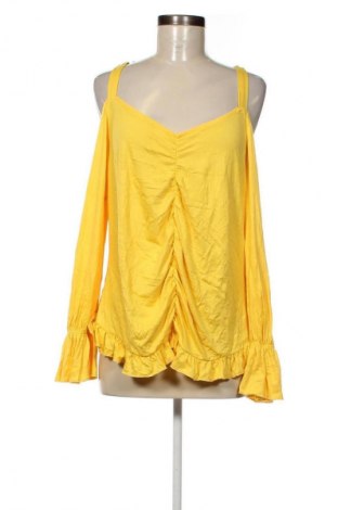 Дамска блуза Janina, Размер XL, Цвят Жълт, Цена 11,40 лв.