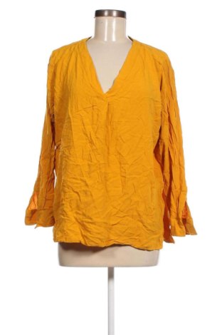 Γυναικεία μπλούζα Jean Pascale, Μέγεθος XL, Χρώμα Κίτρινο, Τιμή 11,75 €