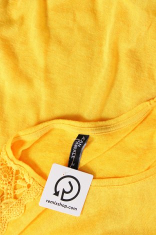 Дамска блуза Jean Pascale, Размер M, Цвят Жълт, Цена 7,60 лв.