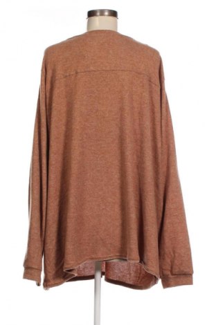 Γυναικεία μπλούζα Kiabi, Μέγεθος 4XL, Χρώμα Καφέ, Τιμή 10,55 €