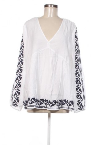 Дамска блуза Marks & Spencer, Размер XL, Цвят Бял, Цена 62,00 лв.