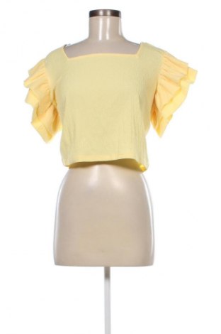 Дамска блуза Monki, Размер L, Цвят Жълт, Цена 12,00 лв.