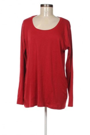 Γυναικεία μπλούζα Ms Mode, Μέγεθος XXL, Χρώμα Κόκκινο, Τιμή 6,46 €