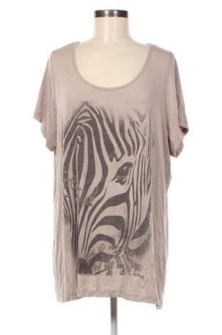 Γυναικεία μπλούζα Ms Mode, Μέγεθος XXL, Χρώμα  Μπέζ, Τιμή 11,75 €