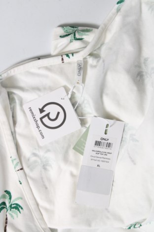 Γυναικεία μπλούζα ONLY, Μέγεθος XL, Χρώμα Λευκό, Τιμή 16,29 €