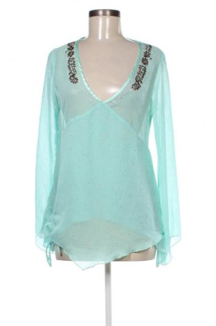 Γυναικεία μπλούζα Repeat, Μέγεθος M, Χρώμα Μπλέ, Τιμή 38,36 €