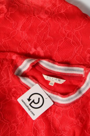 Γυναικεία μπλούζα Review, Μέγεθος XS, Χρώμα Κόκκινο, Τιμή 3,15 €