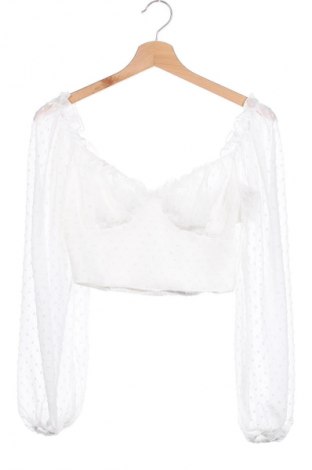 Γυναικεία μπλούζα SHEIN, Μέγεθος XS, Χρώμα Λευκό, Τιμή 6,46 €