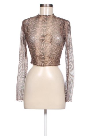 Дамска блуза SHEIN, Размер S, Цвят Кафяв, Цена 11,40 лв.