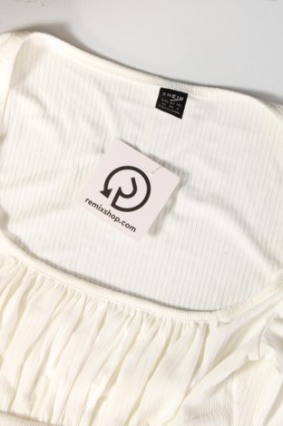 Γυναικεία μπλούζα SHEIN, Μέγεθος XS, Χρώμα Λευκό, Τιμή 11,75 €