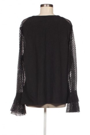 Дамска блуза SHEIN, Размер 3XL, Цвят Черен, Цена 19,00 лв.