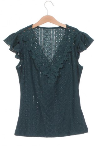 Γυναικεία μπλούζα SHEIN, Μέγεθος XS, Χρώμα Πράσινο, Τιμή 9,72 €