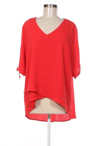 Дамска блуза SHEIN, Размер XL, Цвят Червен, Цена 11,40 лв.