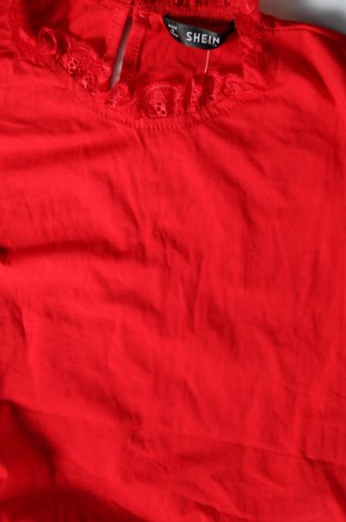 Γυναικεία μπλούζα SHEIN, Μέγεθος S, Χρώμα Κόκκινο, Τιμή 4,70 €