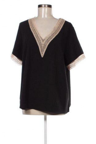 Дамска блуза SHEIN, Размер XL, Цвят Черен, Цена 19,55 лв.