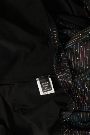 Дамска блуза SHEIN, Размер 4XL, Цвят Черен, Цена 9,31 лв.