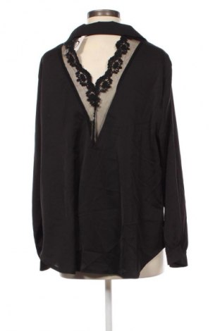 Γυναικεία μπλούζα SHEIN, Μέγεθος XXL, Χρώμα Μαύρο, Τιμή 4,70 €