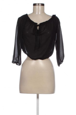 Γυναικεία μπλούζα Sinsay, Μέγεθος M, Χρώμα Μαύρο, Τιμή 5,77 €