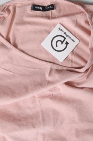 Damen Shirt Sinsay, Größe XS, Farbe Rosa, Preis € 12,32