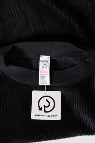 Γυναικεία μπλούζα Skiny, Μέγεθος L, Χρώμα Μαύρο, Τιμή 14,85 €