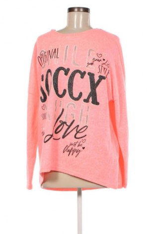 Γυναικεία μπλούζα Soccx, Μέγεθος XL, Χρώμα Ρόζ , Τιμή 14,85 €