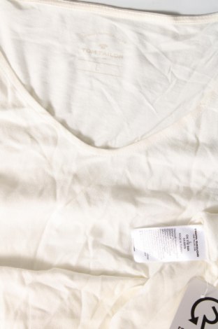Γυναικεία μπλούζα Tom Tailor, Μέγεθος L, Χρώμα Λευκό, Τιμή 10,52 €