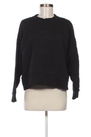 Γυναικεία μπλούζα Tom Tailor, Μέγεθος S, Χρώμα Μαύρο, Τιμή 8,41 €