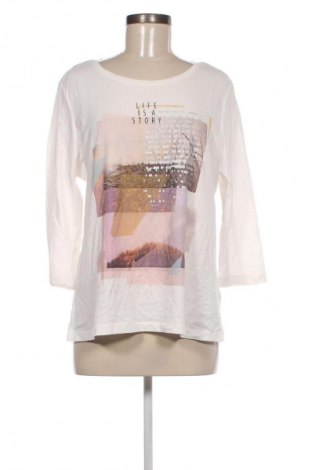 Γυναικεία μπλούζα Tom Tailor, Μέγεθος XL, Χρώμα Λευκό, Τιμή 12,62 €