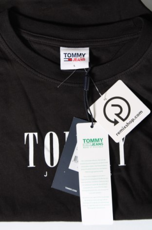 Дамска блуза Tommy Jeans, Размер L, Цвят Черен, Цена 57,99 лв.