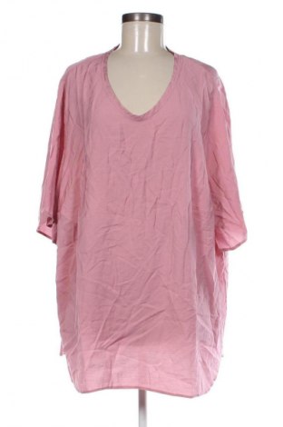 Дамска блуза Ulla Popken, Размер 4XL, Цвят Розов, Цена 20,40 лв.