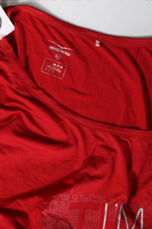 Damen Shirt Venice Beach, Größe 3XL, Farbe Rot, Preis 23,66 €